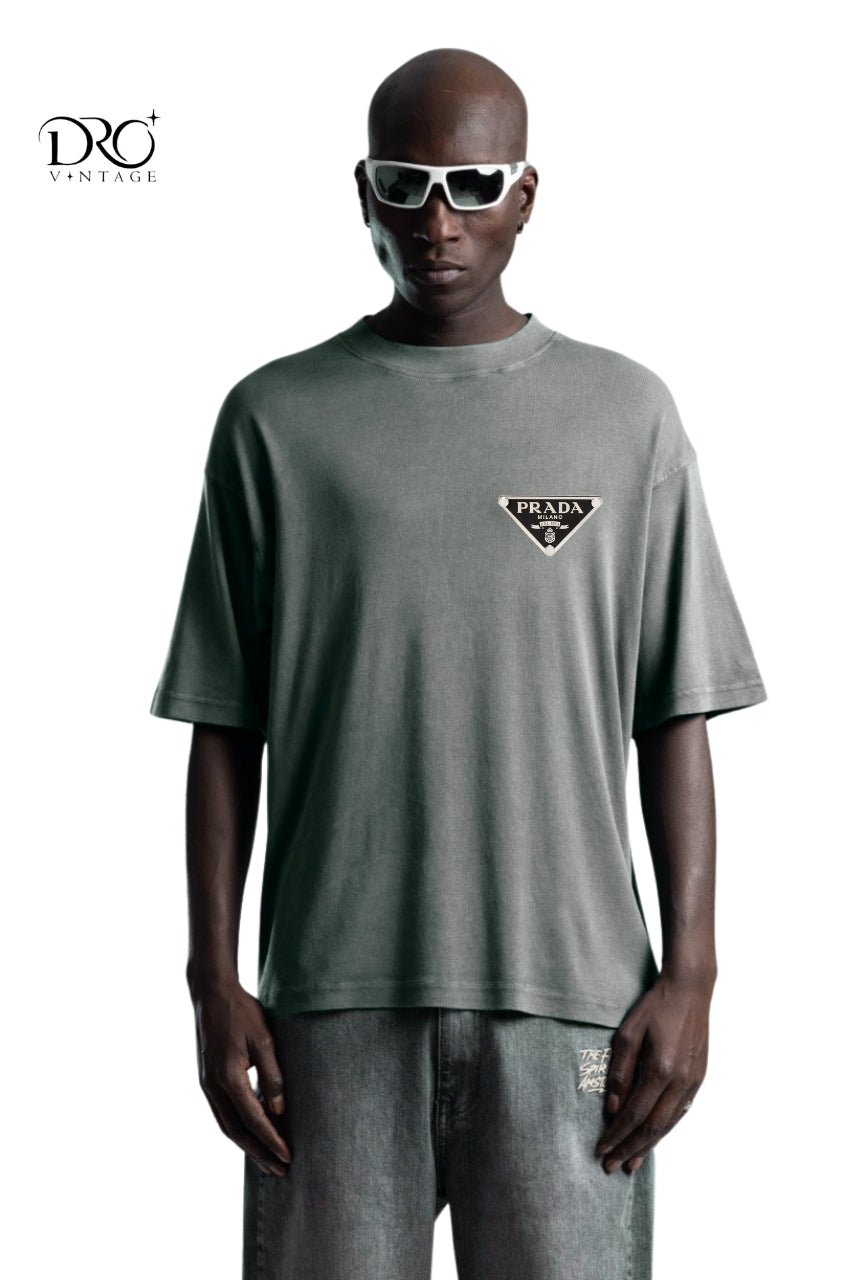 Dro Vintage Prada Logo T-Shirt